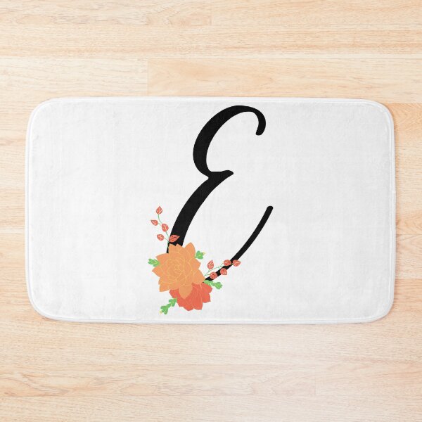 Item preview, E Botanical Monogram designed and sold by artjojo.