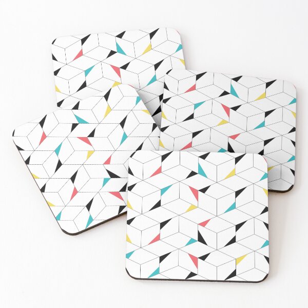 Item preview, Colorful, modern, cheerful, trendy happy cubes designed and sold by theendup.