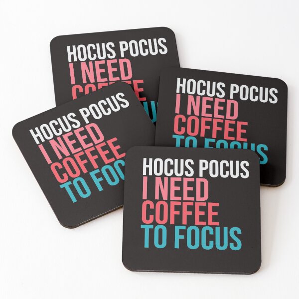 Item preview, Hocus pocus i need coffee to focus designed and sold by amrmab.
