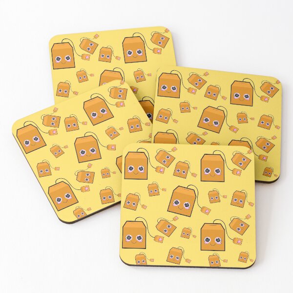 Item preview, Cute and Happy Tea Time designed and sold by buttonbaby.