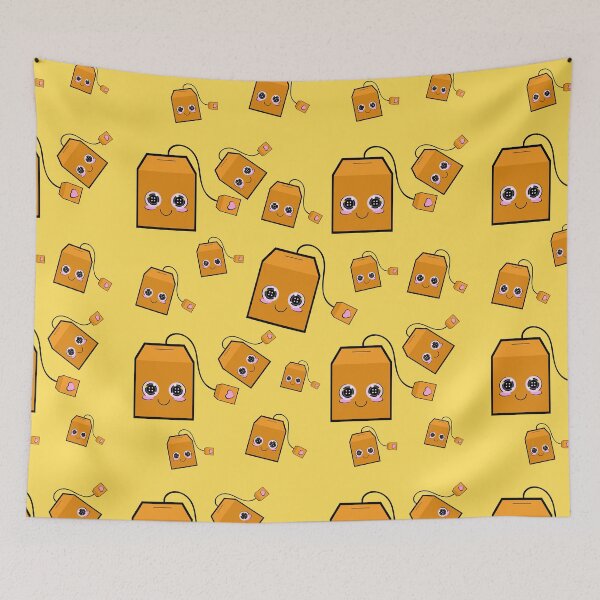 Item preview, Cute and Happy Tea Time designed and sold by buttonbaby.