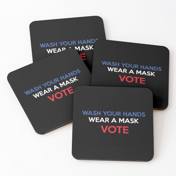 Item preview, Wash Your Hands Wear A Mask Vote designed and sold by Life Shop.