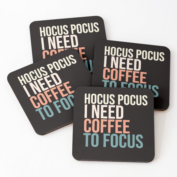 Item preview, Hocus pocus i need coffee to focus designed and sold by amrmab.