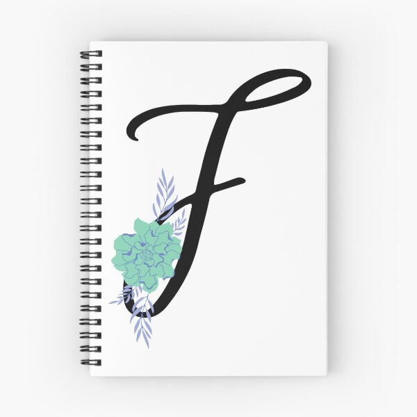 Item preview, F Botanical Monogram designed and sold by artjojo.