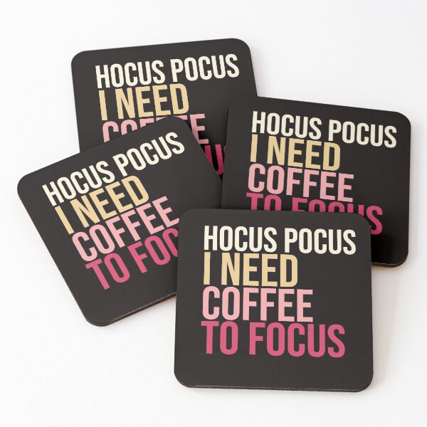 Item preview, Hocus pocus i need coffee to focus designed and sold by amrmab.