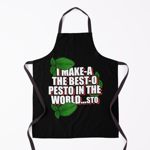 Item preview, World's Best Pesto – Green Italian Food Garlic Parmesan Basil designed and sold by The Green Corner.