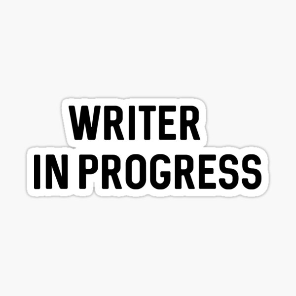 Artikel-Vorschau von Writer In Progress, designt und verkauft von ProtonProject.