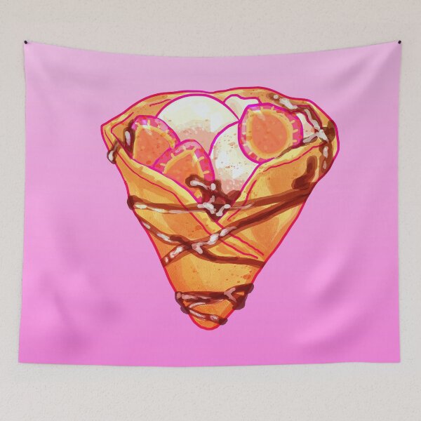 Item preview, Vanilla Chocolate Crepe with strawberries! designed and sold by Deathoftheself.