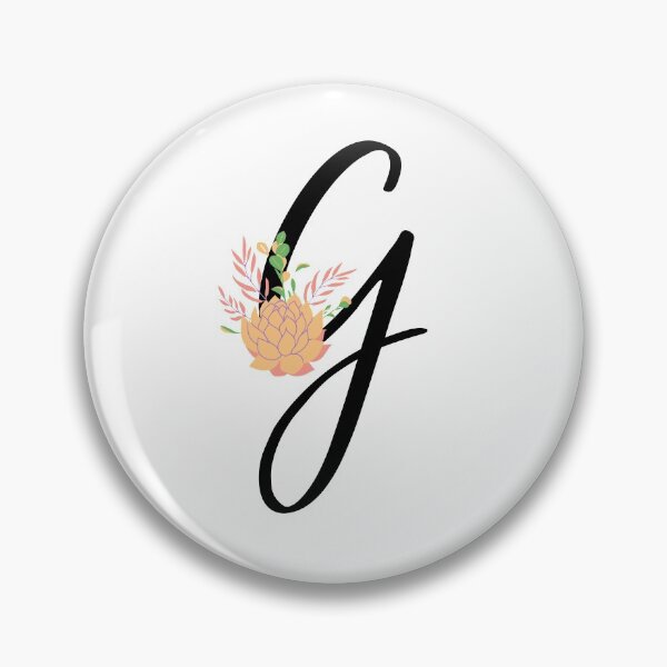 Item preview, G Botanical Monogram designed and sold by artjojo.