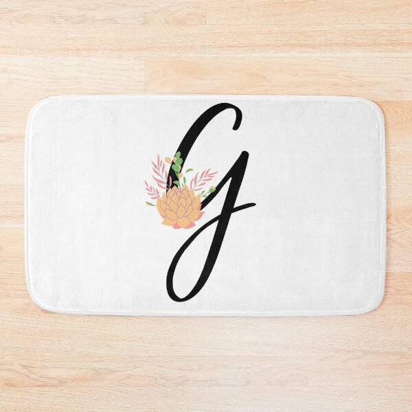 Item preview, G Botanical Monogram designed and sold by artjojo.