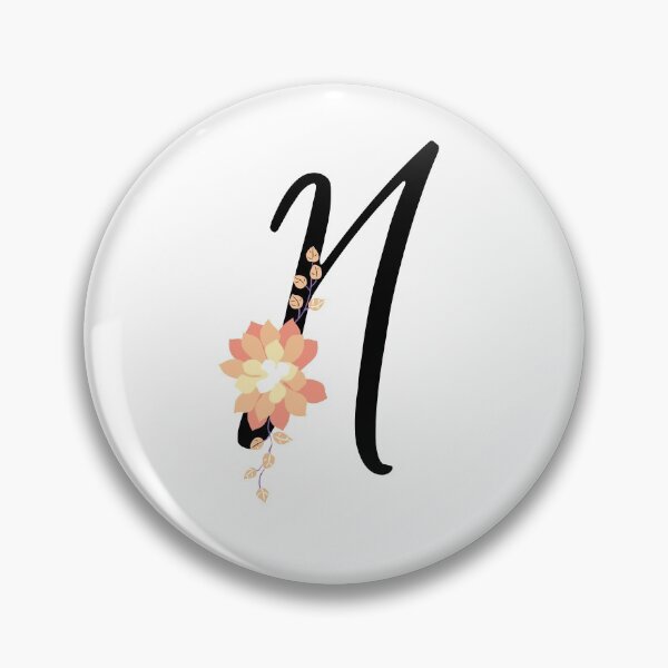 Item preview, H Botanical Monogram designed and sold by artjojo.