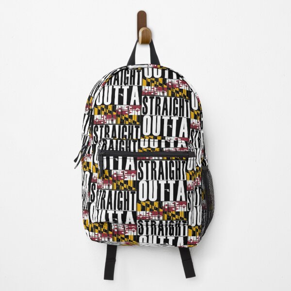 Aperçu de l'œuvre Straight Outta Maryland Flag by Merch Creation Studio créée et vendue par MerchCStudio.