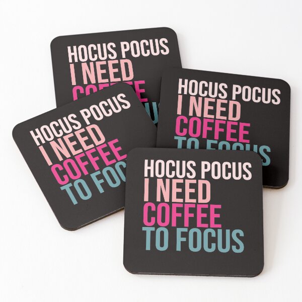 Item preview, Hocus pocus i need coffee to focus designed and sold by amrmab.