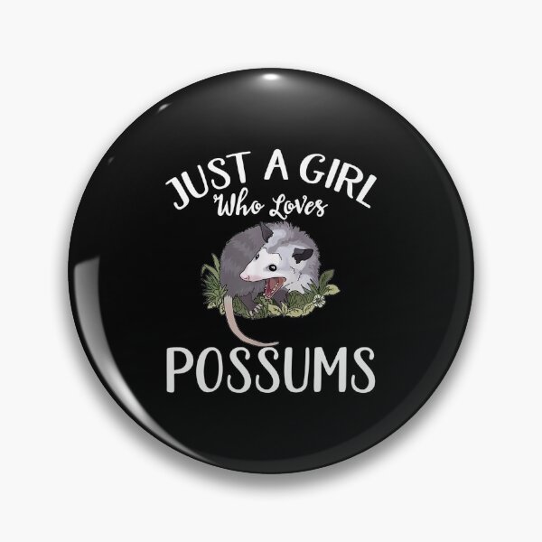 Item preview, Just A Girl Who Loves Possums Animal Gift designed and sold by JanelAmico.