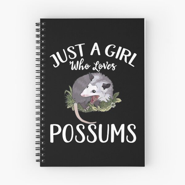 Item preview, Just A Girl Who Loves Possums Animal Gift designed and sold by JanelAmico.