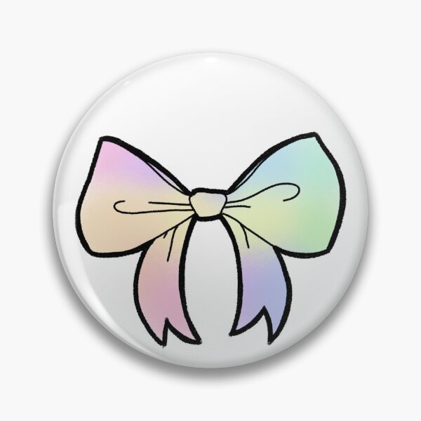 Item preview, Preppy Bow (pastel rainbow) designed and sold by DaniisArts.