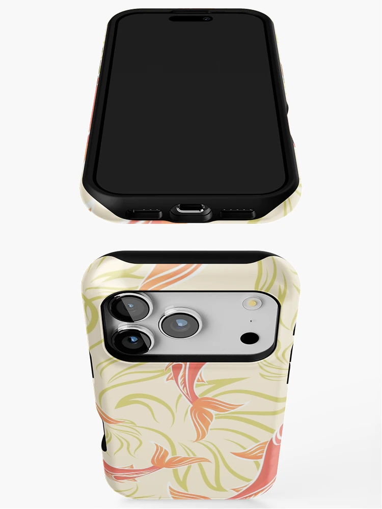 Thumbnail 3 of 4, iPhone Case, Carp Pattern designed and sold by devaleta.