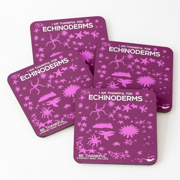 Item preview, I Am Thankful For Echinoderms designed and sold by Peppermint Narwhal.