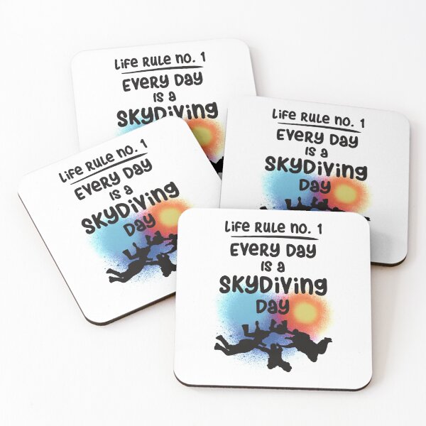 Item preview, Black Text Life Rule No.1with coloured sky designed and sold by FatSlugDesigns.