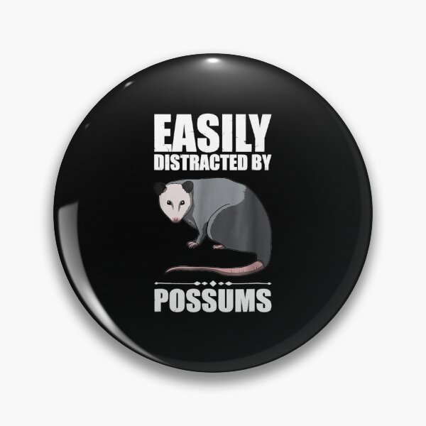Item preview, Easily Distracted By Possums Funny Opossum Gift  designed and sold by JanelAmico.