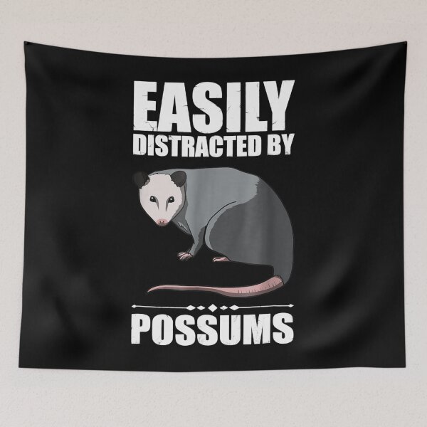 Item preview, Easily Distracted By Possums Funny Opossum Gift  designed and sold by JanelAmico.