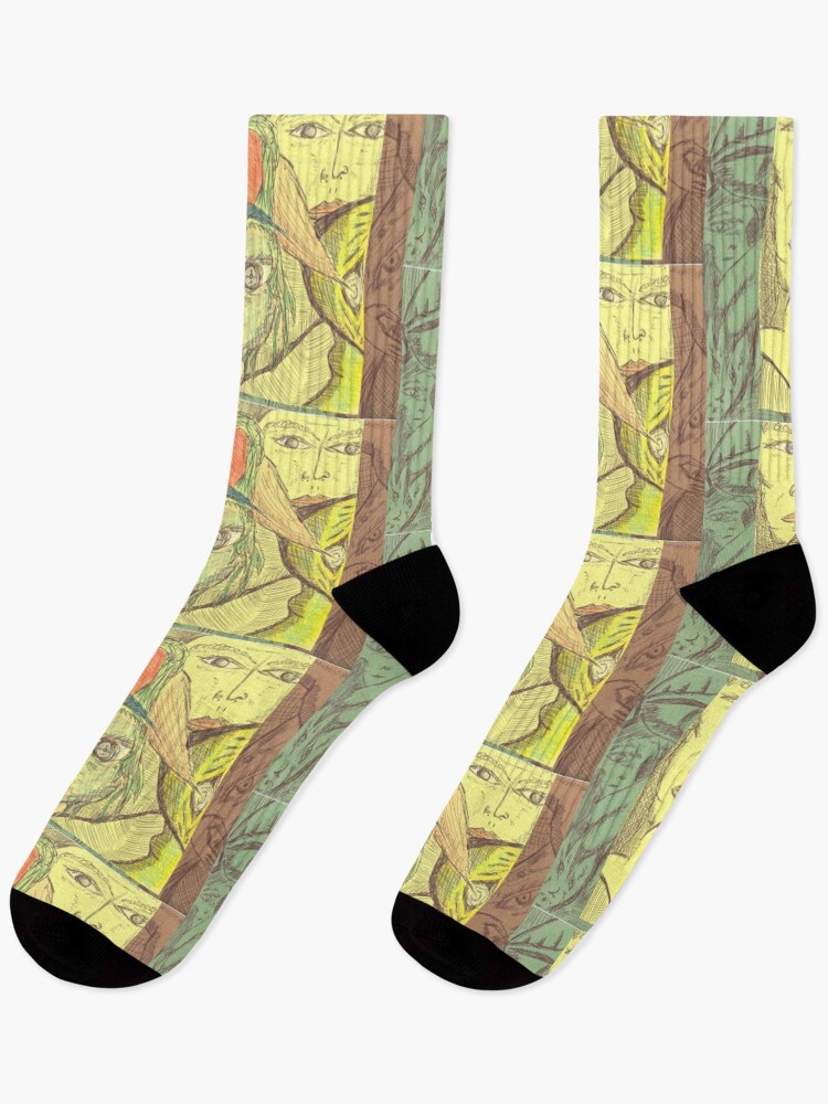 Thumbnail 1 of 5, Socks, insect aside designed and sold by wormink.