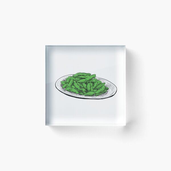 Item preview, Illustration of a Japanese Cuisine - Salted Edamame | 盐水毛豆 designed and sold by iswenyi.