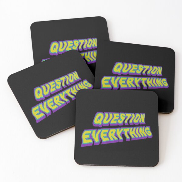 Item preview, Question Everything, Retro designed and sold by ArtOfRebellion.