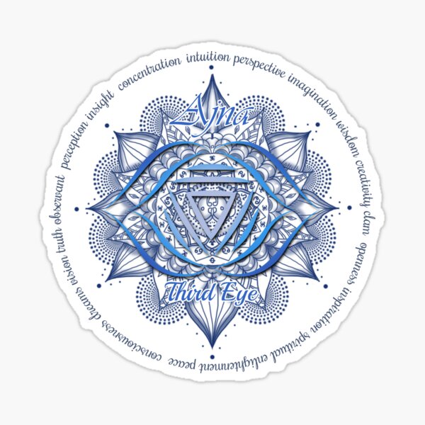 Item preview, Third Eye Chakra - Ajna designed and sold by MindSpiritGuide.