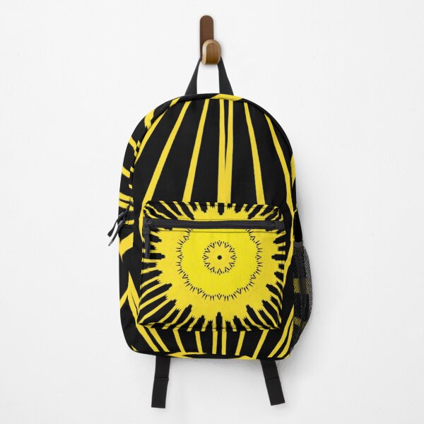 Item preview, Yellow radiating sun mandala pattern designed and sold by Sonia dutta_art.