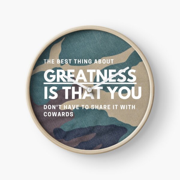 Item preview, Greatness - Motivational Gym saying designed and sold by FitBeast.