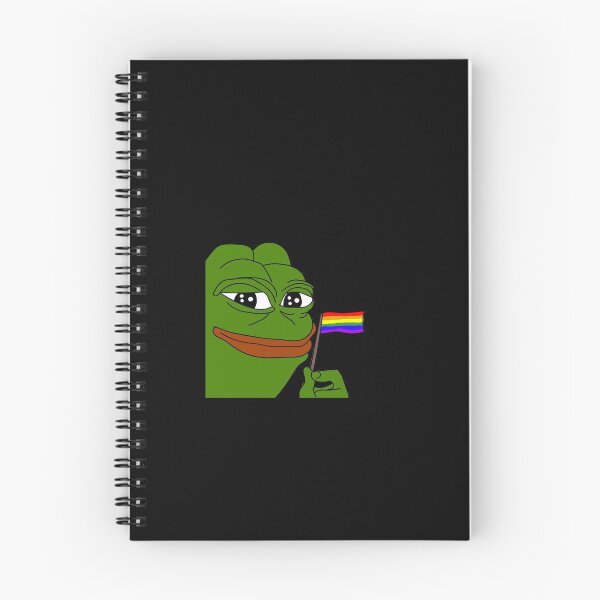 Item preview, Pepe the frog LGBT flag designed and sold by Omeris.
