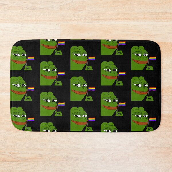 Item preview, Pepe the frog LGBT flag designed and sold by Omeris.