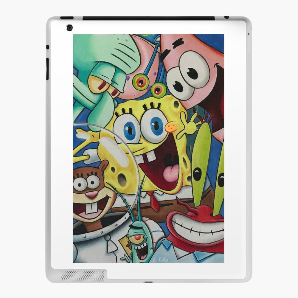 Spongebob Squarepants Mini Magnet Pack Set 7  iPad Case & Skin for Sale by  SmokeWorks1