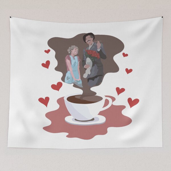 Item preview, Valentines day Coffe Florinda y Jirafales, el chavo del ocho boyfriends designed and sold by JulioCastro.