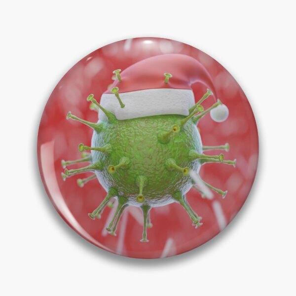 Item preview, Covid con sombrero de Navidad en la nieve designed and sold by GeorgeSears.