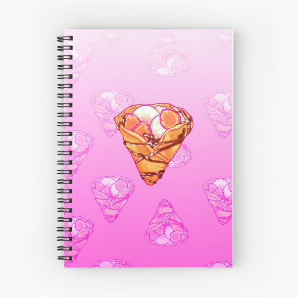 Item preview, Vanilla Chocolate Crepe with strawberries! designed and sold by Deathoftheself.