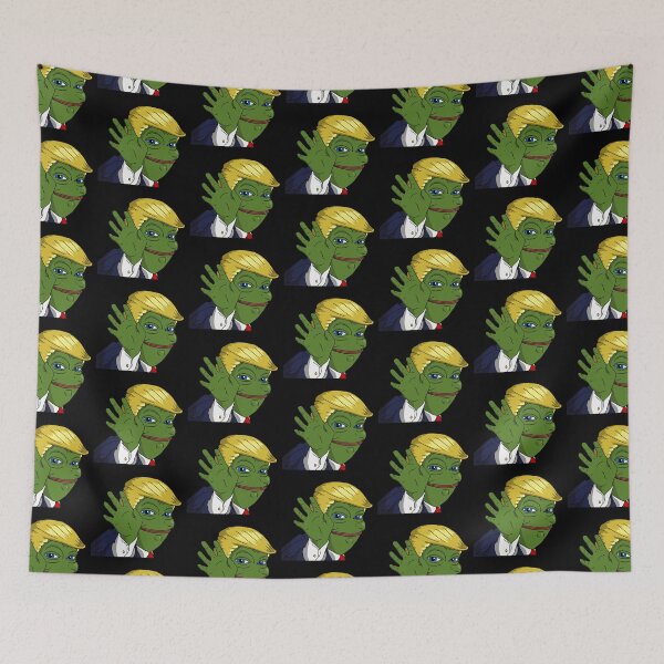 Item preview, Pepe the frog meme Trump designed and sold by Omeris.