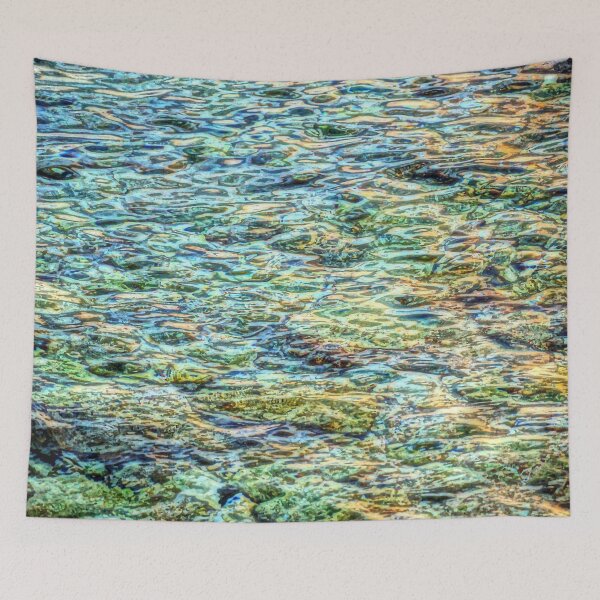 Item preview, Colorful Pebbles in the Water designed and sold by ALEX PHOTO DREAMS.
