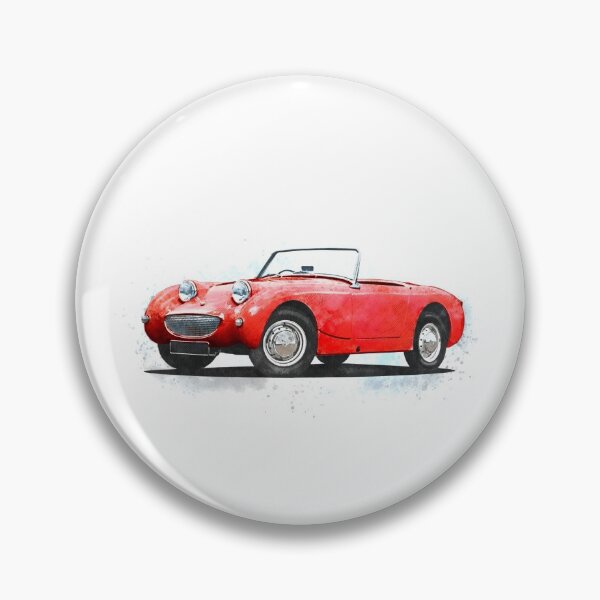 Item preview, Austin Healey Frogeye Sprite Red designed and sold by Hamilton illustrations.