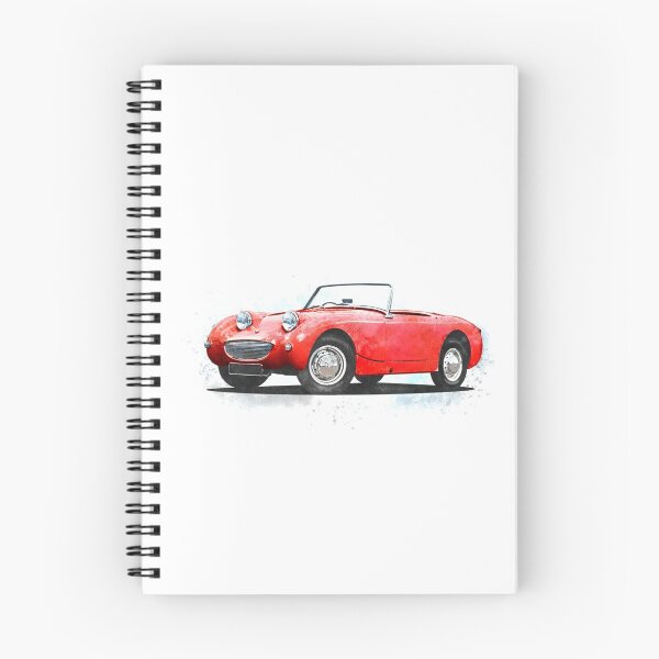 Item preview, Austin Healey Frogeye Sprite Red designed and sold by Hamilton illustrations.