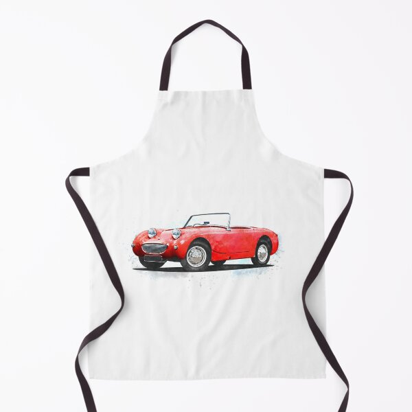 Item preview, Austin Healey Frogeye Sprite Rojo designed and sold by Hamilton illustrations.