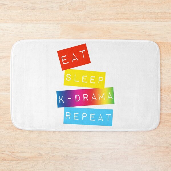 Item preview, Eat Sleep K-Drama Repeat designed and sold by Desznr.