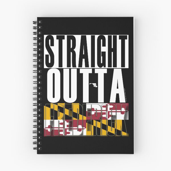 Item preview, Straight Outta Frederick Maryland Flag by Merch Creation Studio designed and sold by MerchCStudio.