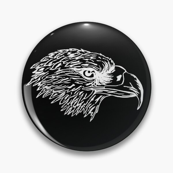 Artikelvorschau, weißkopf seeadler Outlines, greifvogel, beste tierdesigns entworfen und verkauft von Kirei-Lily.