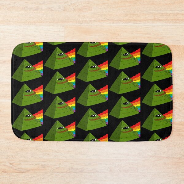 Item preview, Pepe the frog meme LGBT pyramid designed and sold by Omeris.
