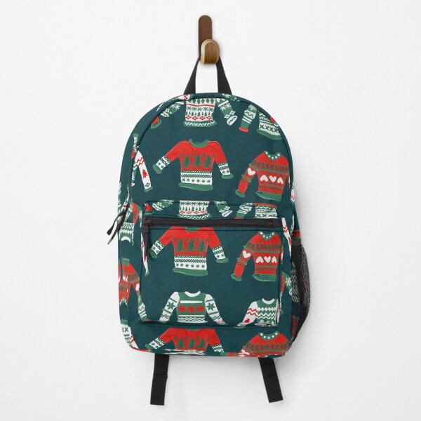 Item preview, Christmas Sweaters – Teal & Red Palette designed and sold by Cat Coquillette.