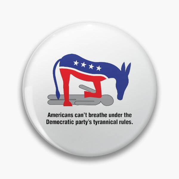 Item preview, Democrats suffocate Americans with tyrannical rules designed and sold by redbruhl.