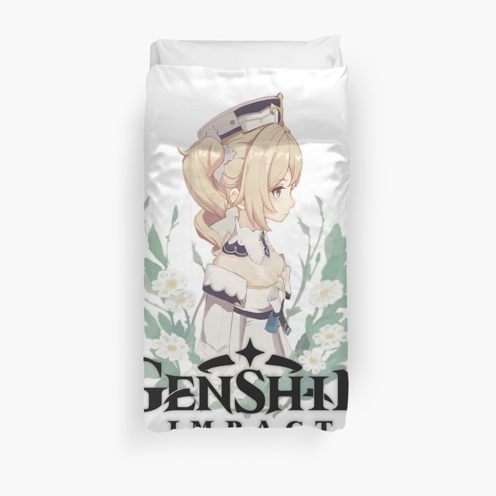 Barbara Genshin Impact Fan Art Duvet Cover By Lovesuperkarma Redbubble