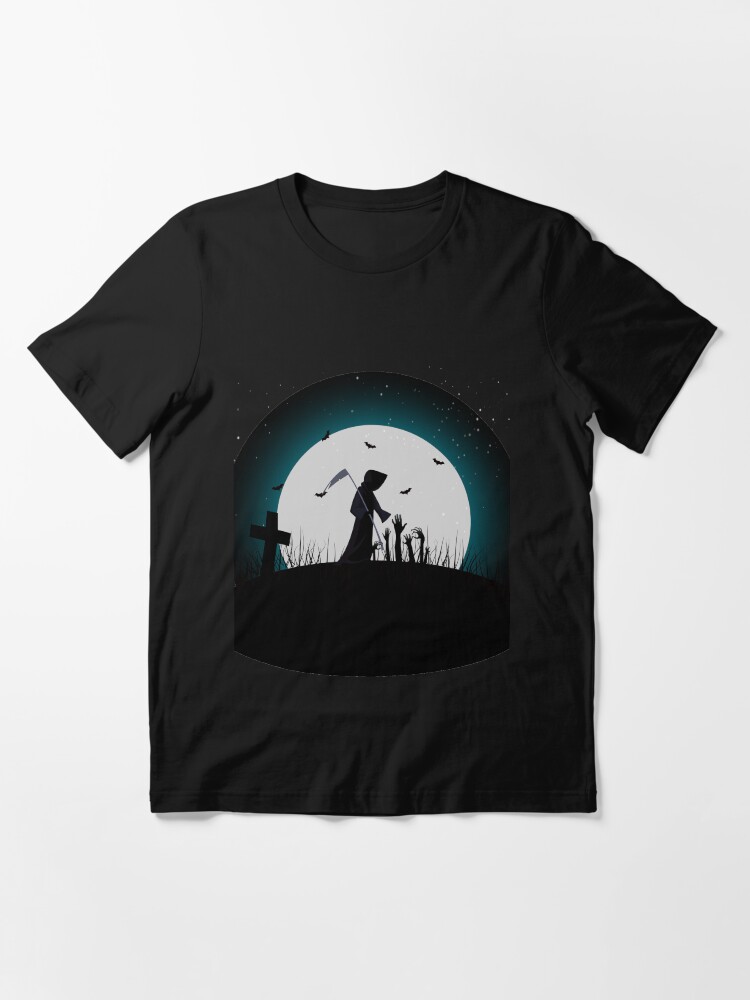 Alternate view of Dark Night Turns Into Evil Essential T-Shirt